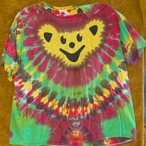 Vintage Grateful Dead Dancing Bear Tie-Dye